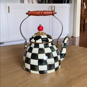 Mackenzie-Child’s checkered kettle